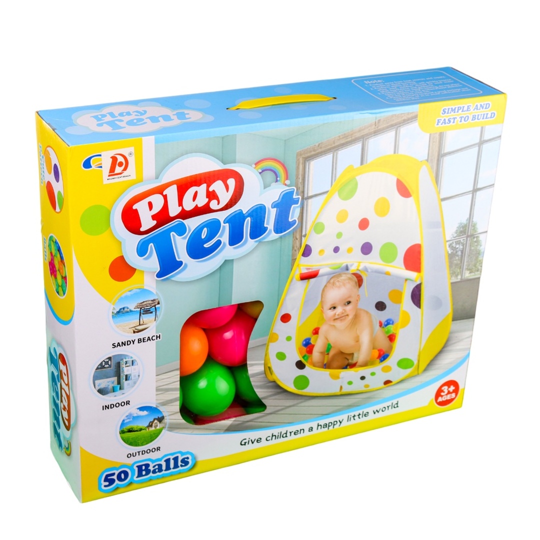 خيمة كور علي شكل مثلث - 50 كرة - 508-302B