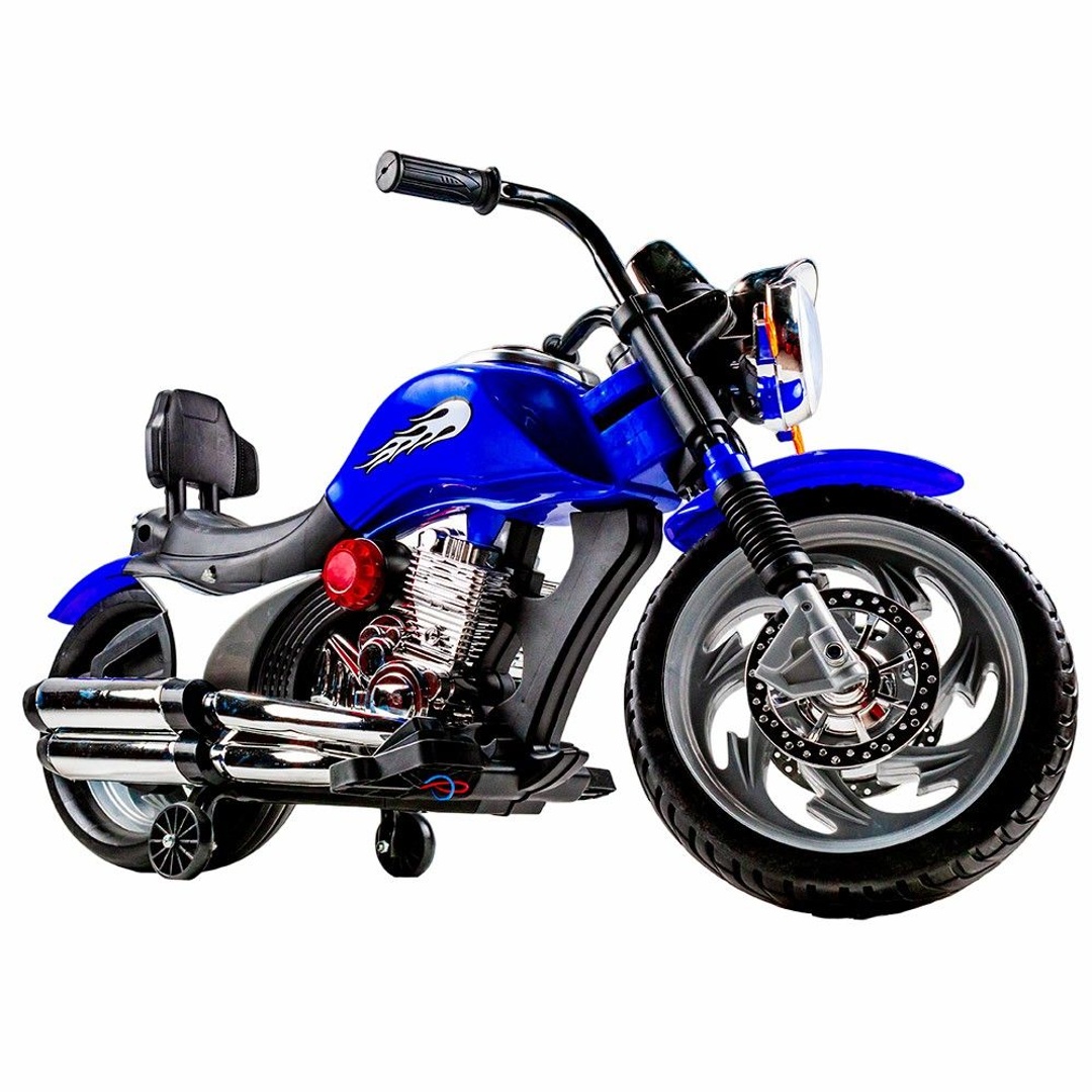 متوسيكل كهربائي للأطفال - أزرق - BLF-916