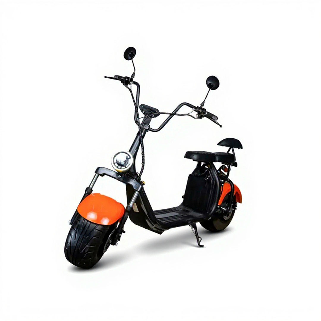 سكوتر كهربائي هارلي كبير - 2000 وات - برتقالي مط - X7