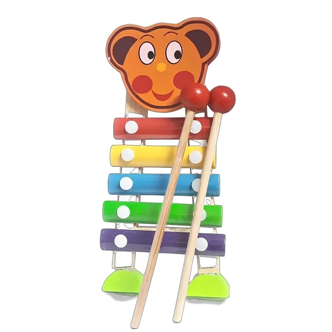 إكسيليفون خشبي على شكل دب - TY-10