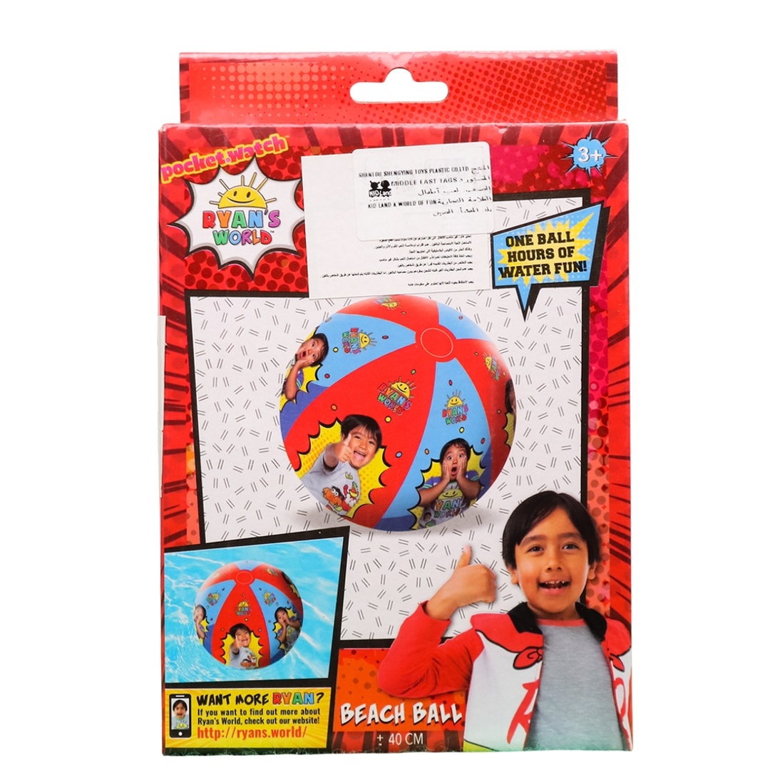 عالم ريان كرة الشاطئ - 40 سم - INF-BB-06