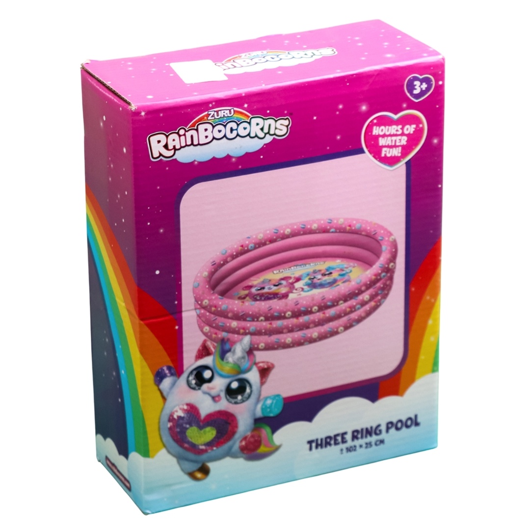 رينبوكورنز حمام السباحة الدائري - 102x25 سم - INF-SB-04