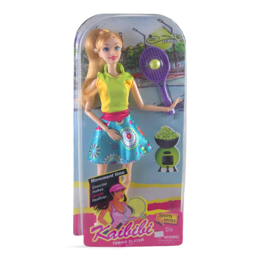 دمية كايبيبي لاعبة التينيس مع الأكسسوارات - BLD140