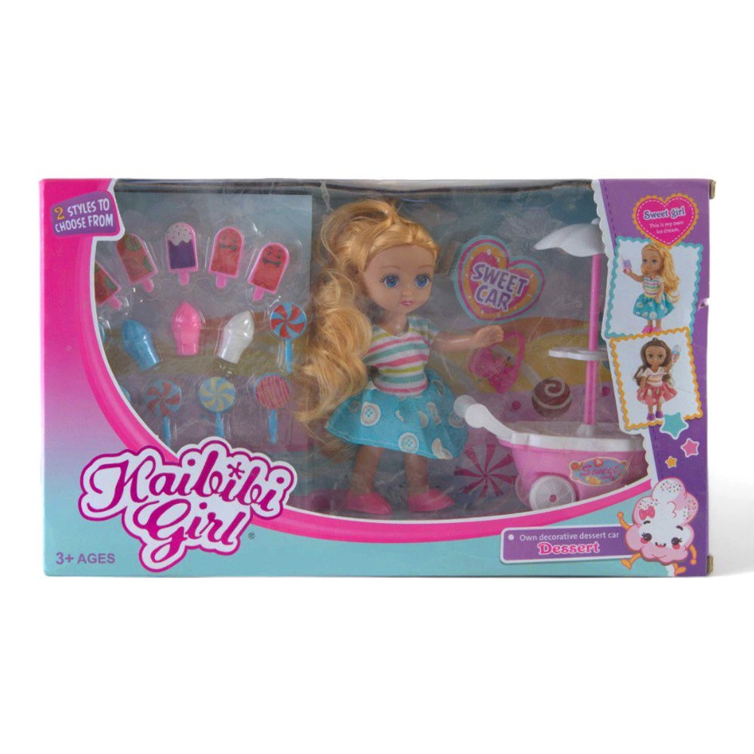 دمية كايبيبي و عربة الحلويات - BLD220