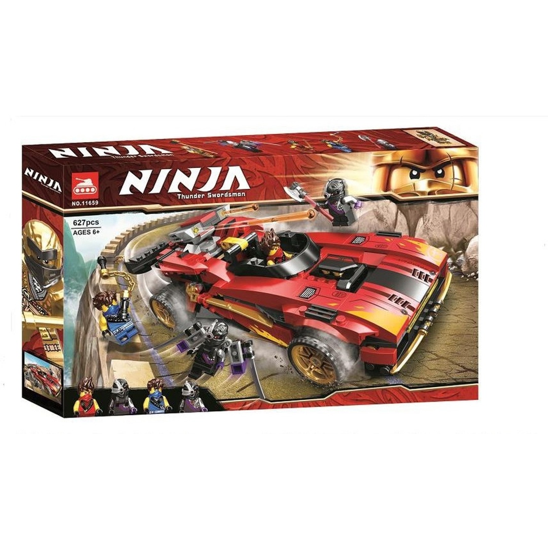 لاري نينجاجو سلسلة X-1 سيارة نينجا الخارقة 627 قطعة - 11659