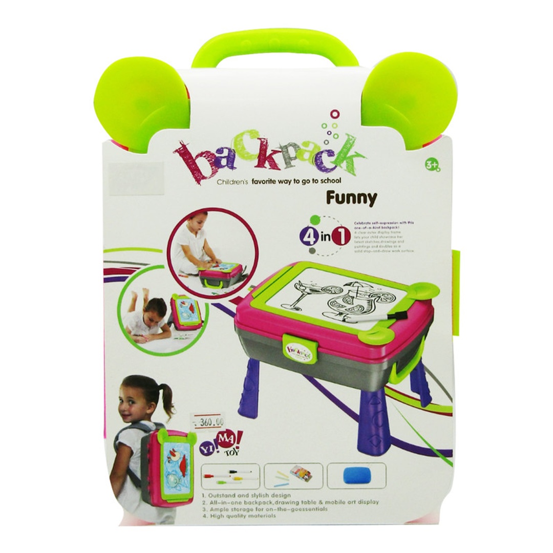 شنطة ظهر علي شكل سبورة للبنات - 0163