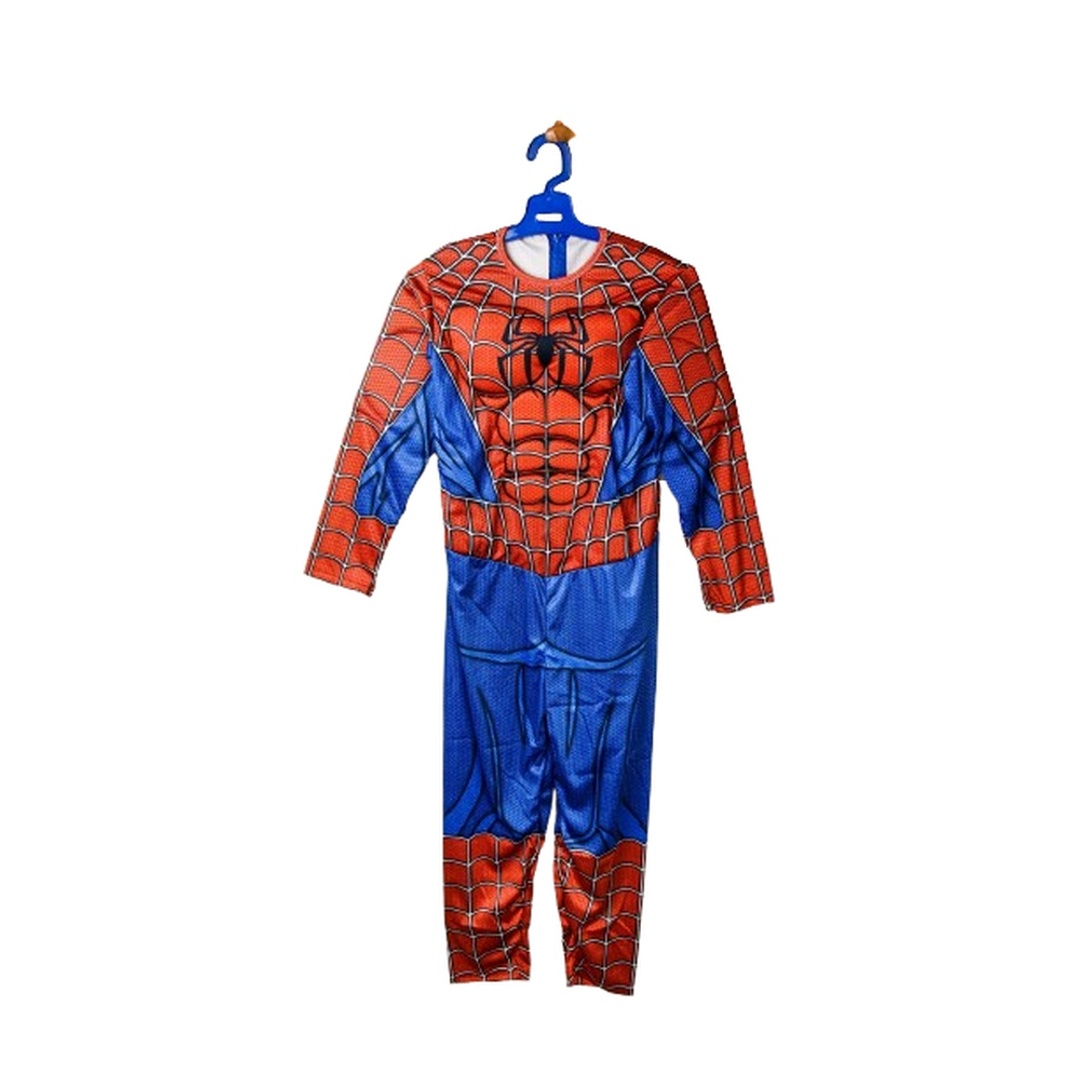 ملابس سبايدر مان مقاس L من 8-9 سنين - L
