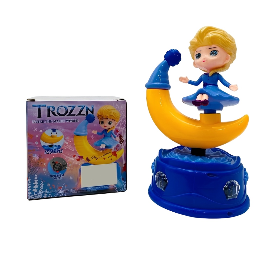 فانوس هلال رمضان فروزن مع الأضواء و الموسيقي - 2201E