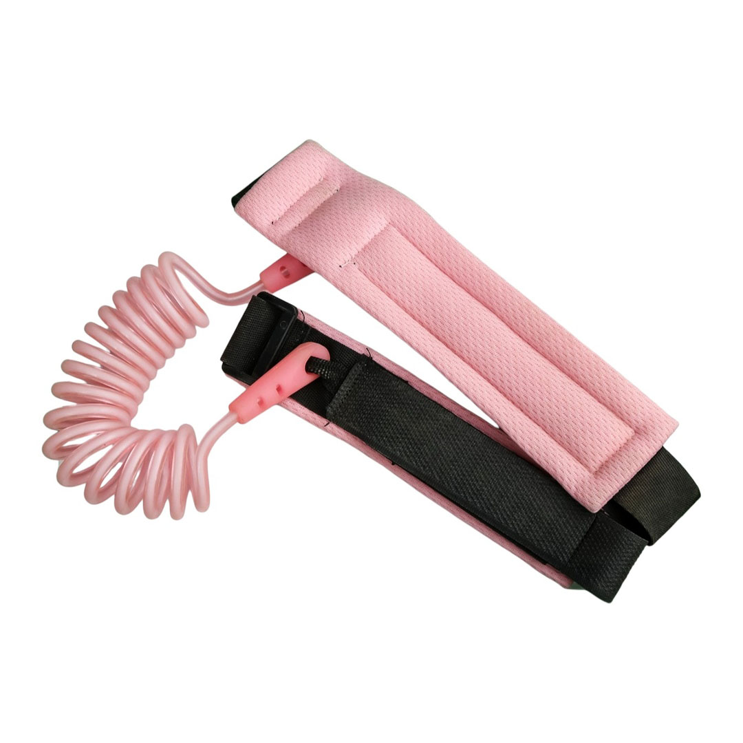 معصم يد امان للأطفال - وردي - MA132