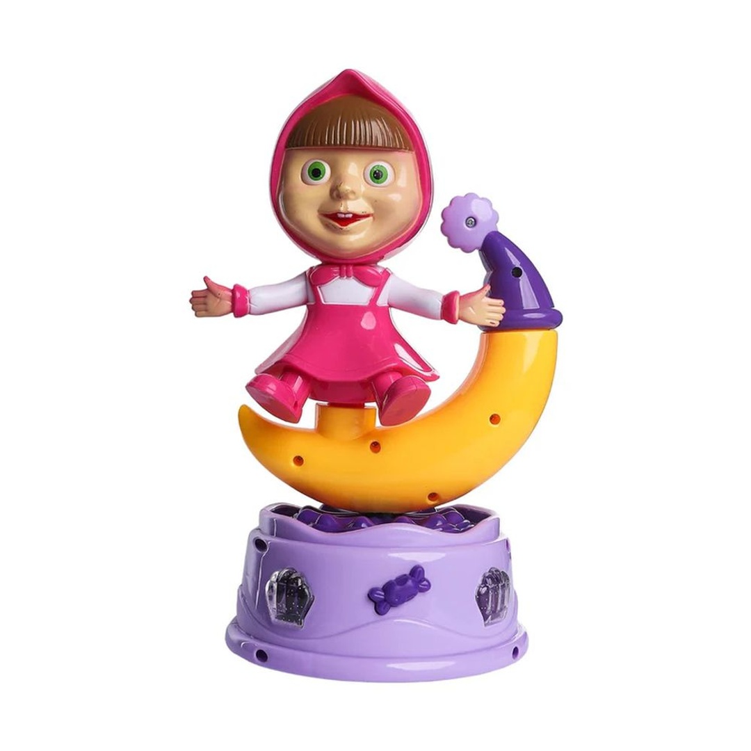 فانوس رمضان ماري و الكيكة علي شكل هلال بعربة متحركة - 2201A