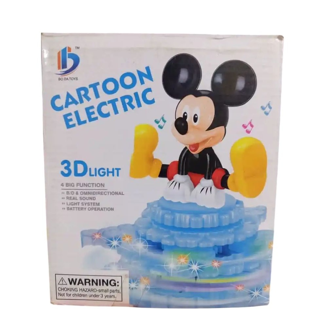 فانوس رمضان ميكي ماوس علي شكل وردة دائرية - 8899-33