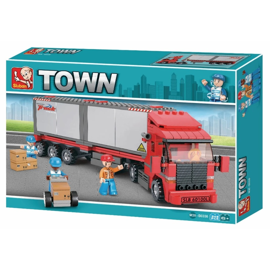 مكعبات شاحنة قطار الشحن 345 قطعة - M38-B0338