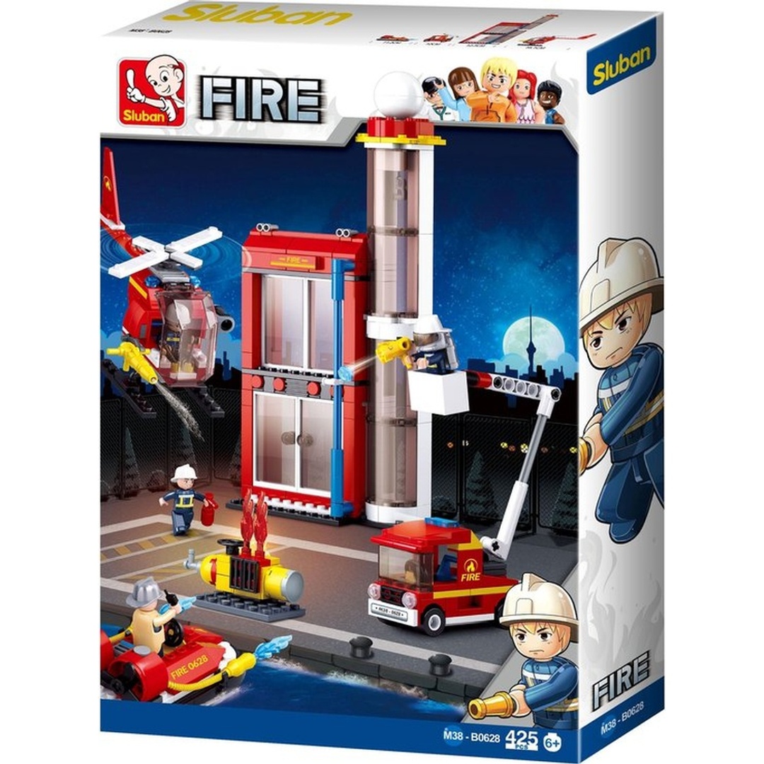 مكعبات مركز عمليات الاطفاء - 425 قطعة - M38-B0628