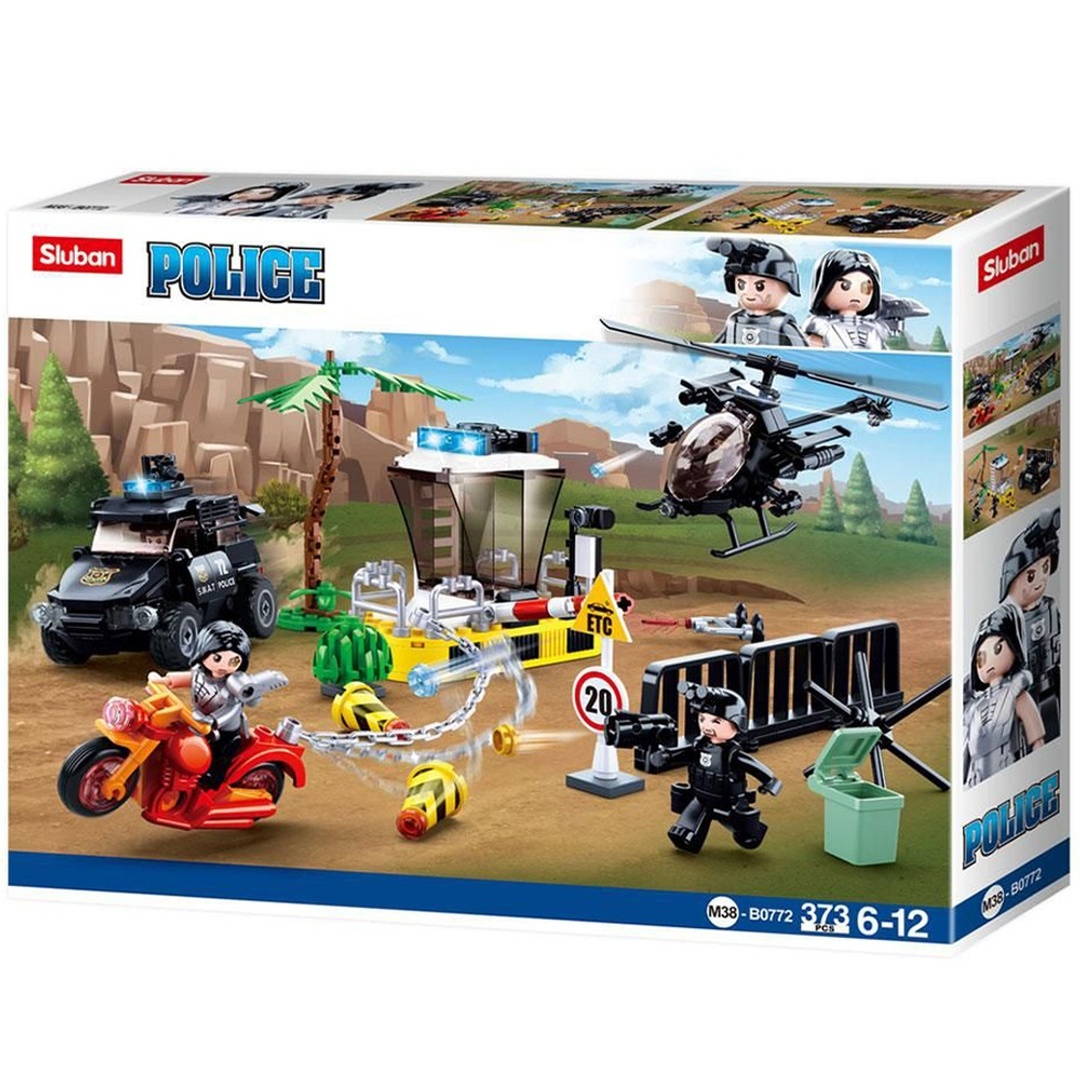 بلوكات دورية الشرطة 373 قطعة - M38-B0772