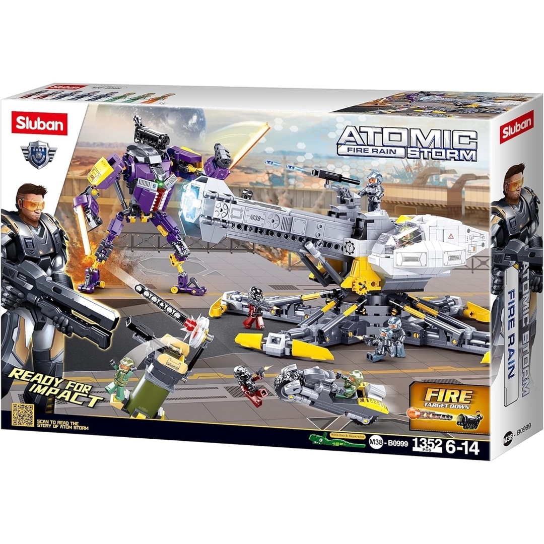 مكعبات الحرب الدفاعية لقاعدة دونغشان - 1352 قطعة - M38-B0999