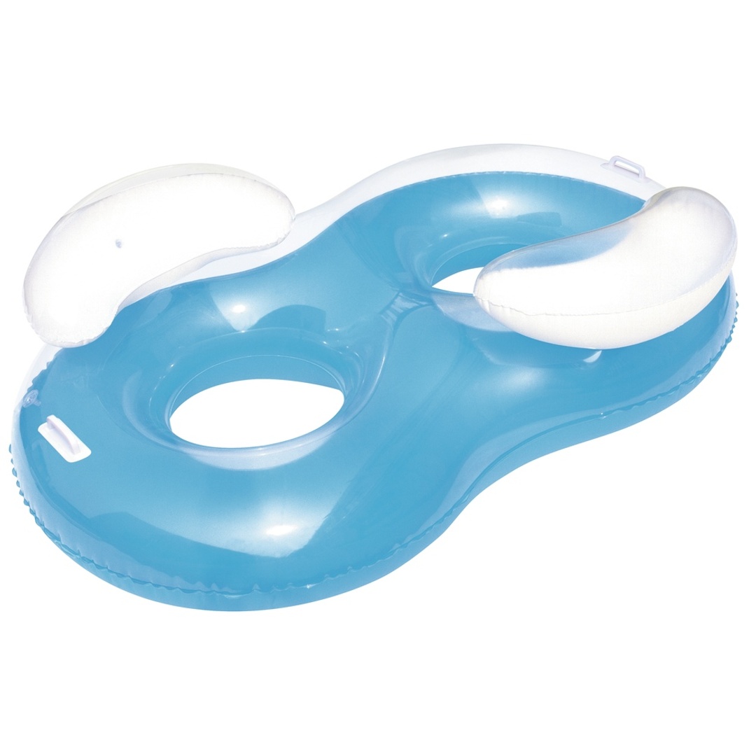 حلقة مائية تسع لفردين مع مسند - 188x117 سم - 43009