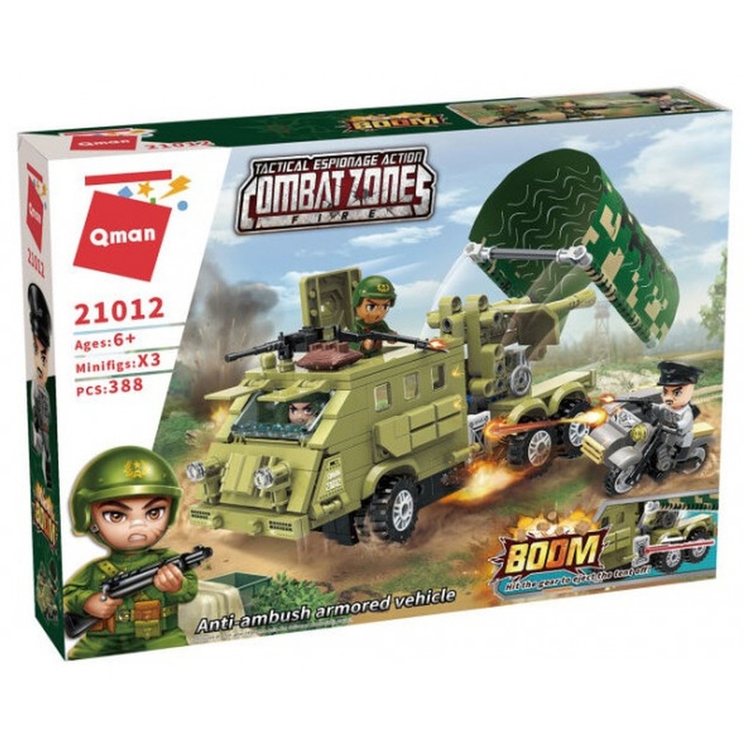 كيو مان السيارة المدرعة 388 قطعة - C21012