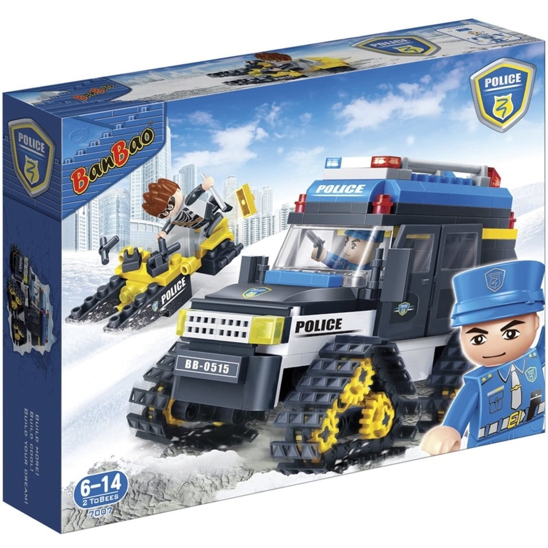 بازل لعبة سيارة الشرطة الثلجية - 315-قطعة - 7007