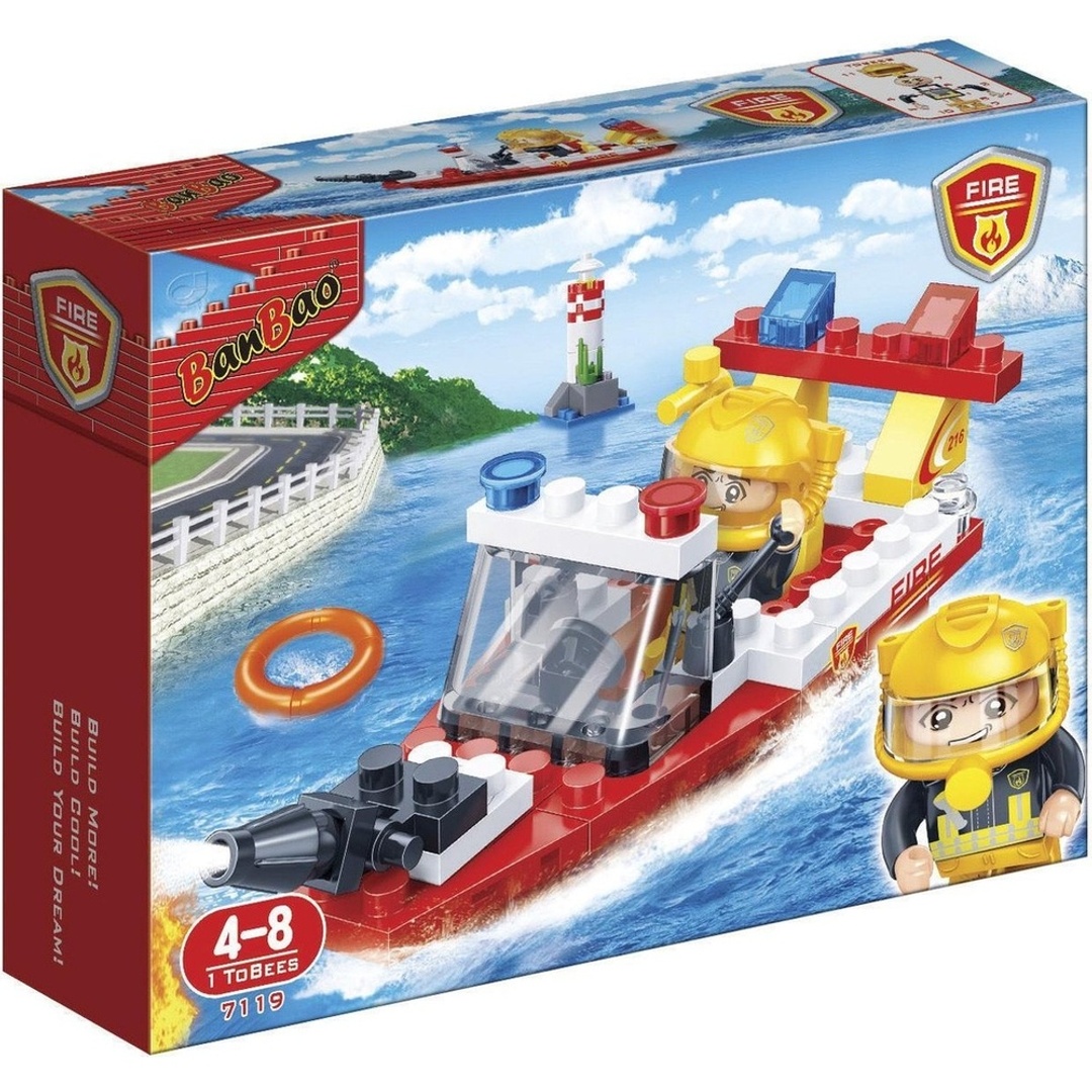 بازل قارب المطافئ المنقذ - 62-قطعة - 7119