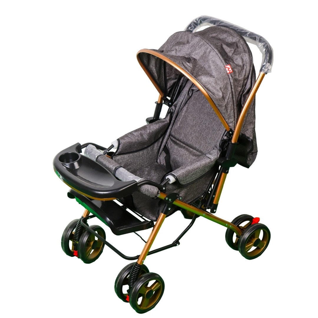 عربية اطفال المونيوم رمادي - T998