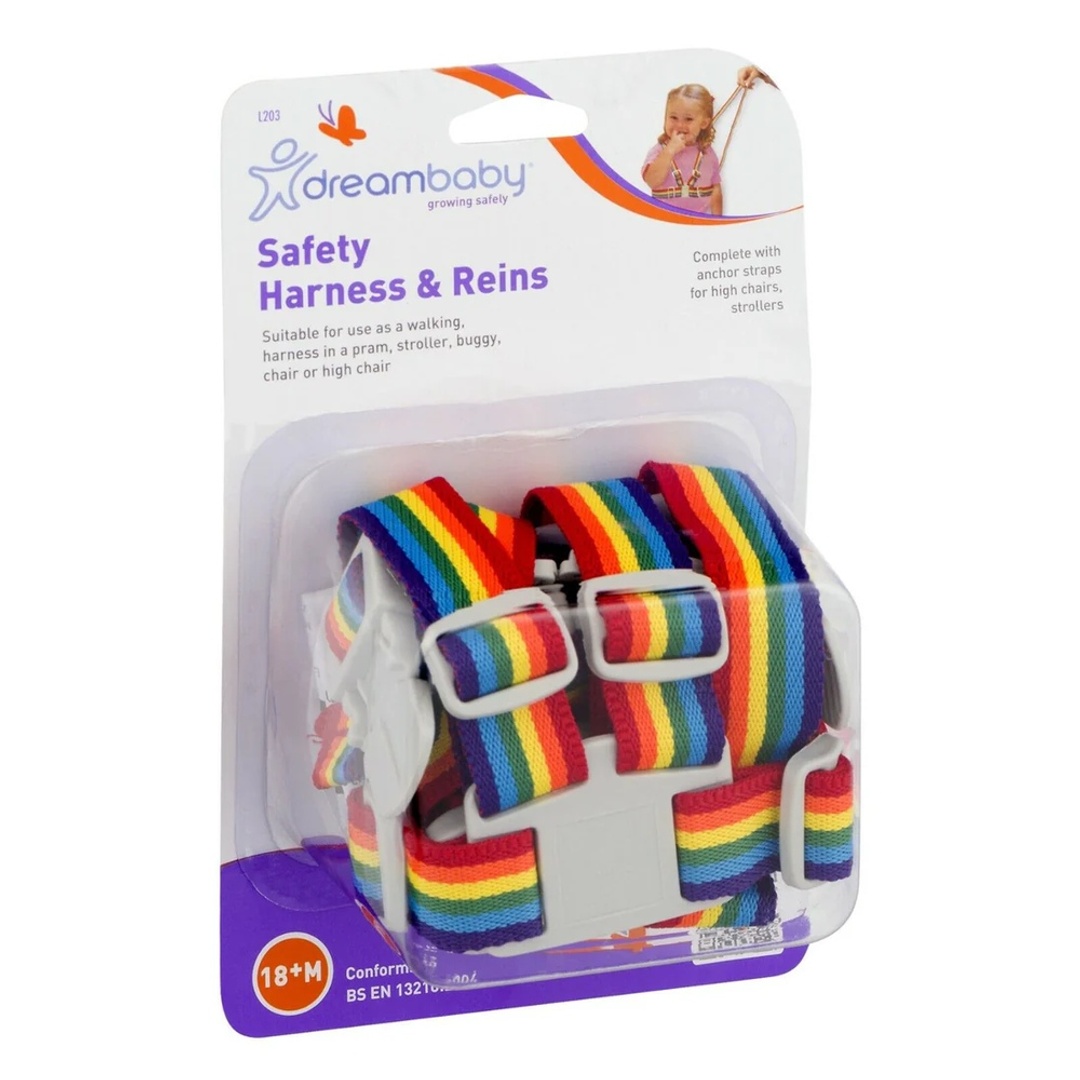 حزام أمان للأطفال بالوان قوس قزح - G203