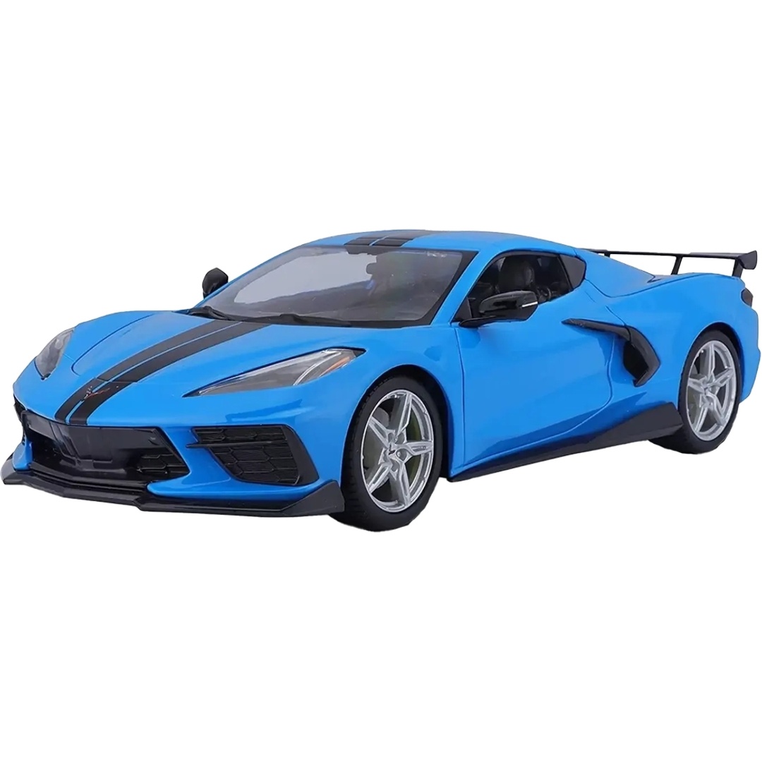 لعبة سيارة شيفرولية كورفيت ستينجراي كووب 1/18 - أزرق - 31455