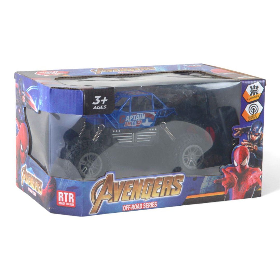 سياره باجي افنجرز كابتن امريكا 1/18 مع ريموت - 103B