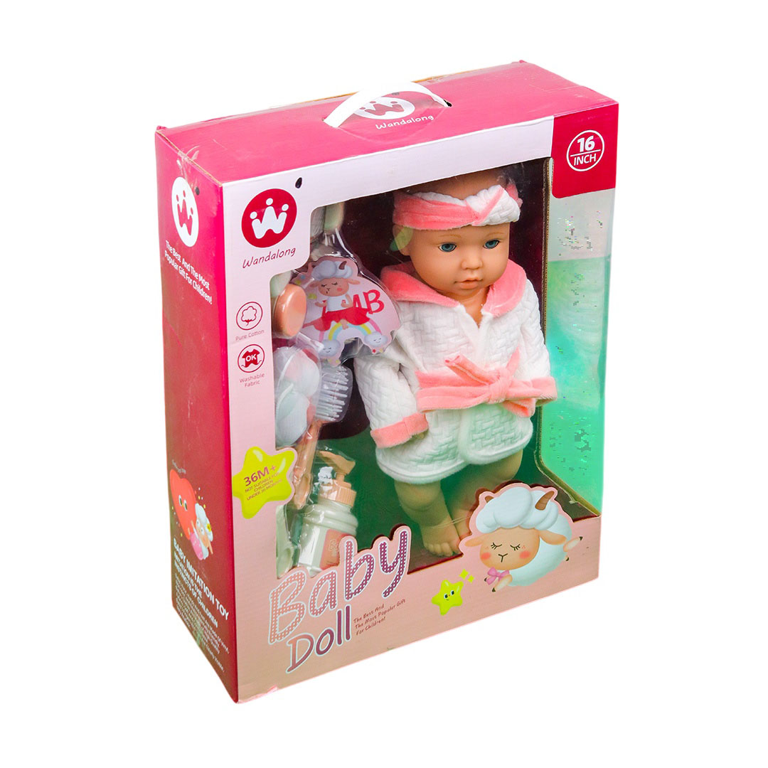 الدمية الطفلة مع الاكسسوارات - 16 بوصة - W16T-01/6
