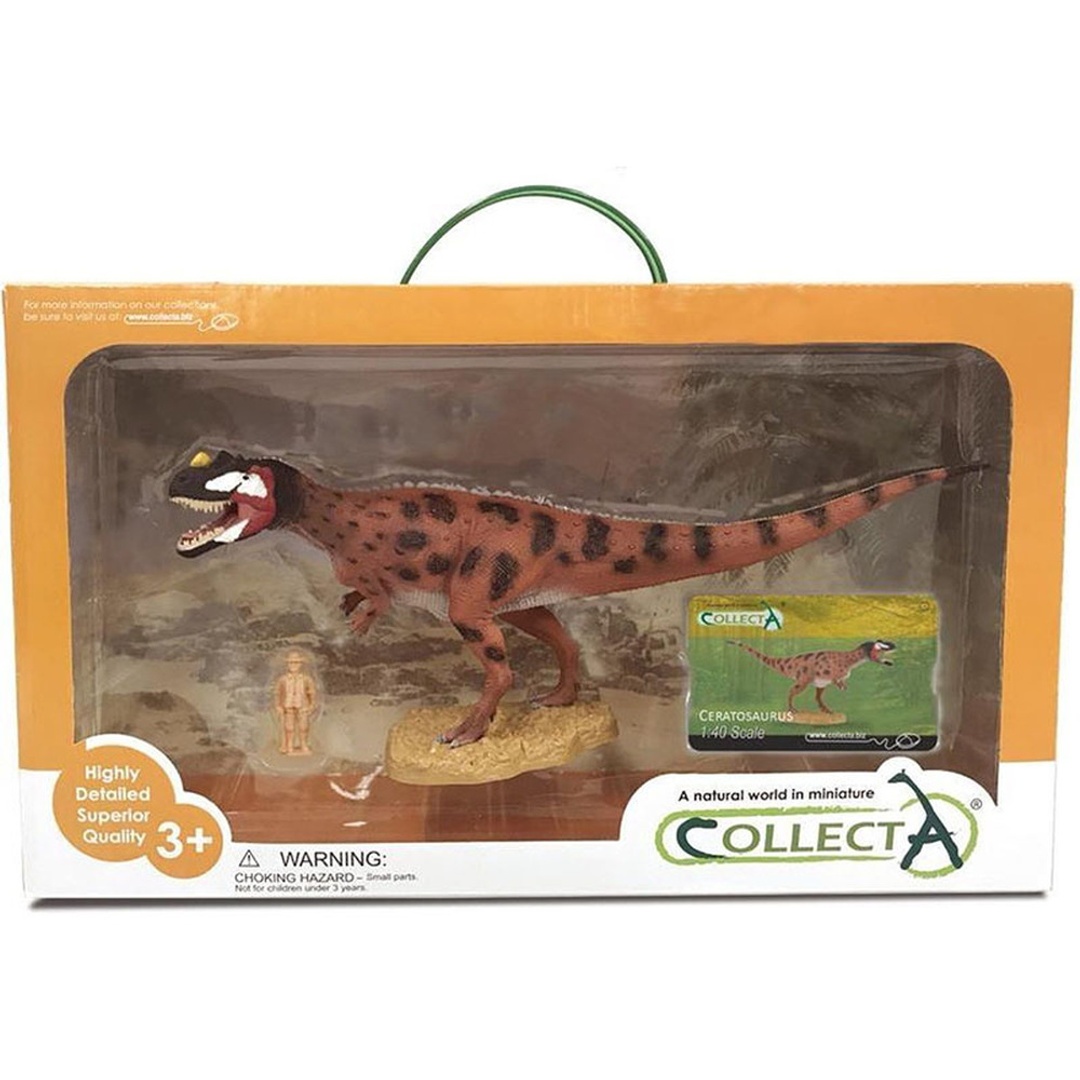 لعبة ديناصور سيراتوصور مقياس 1/40 - 84045