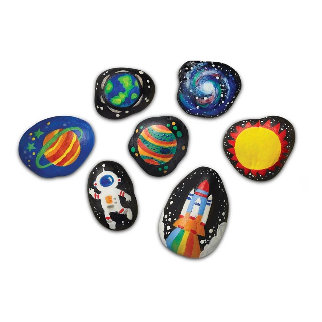 تلوين صخور الفضاء المتوهجة - 04786