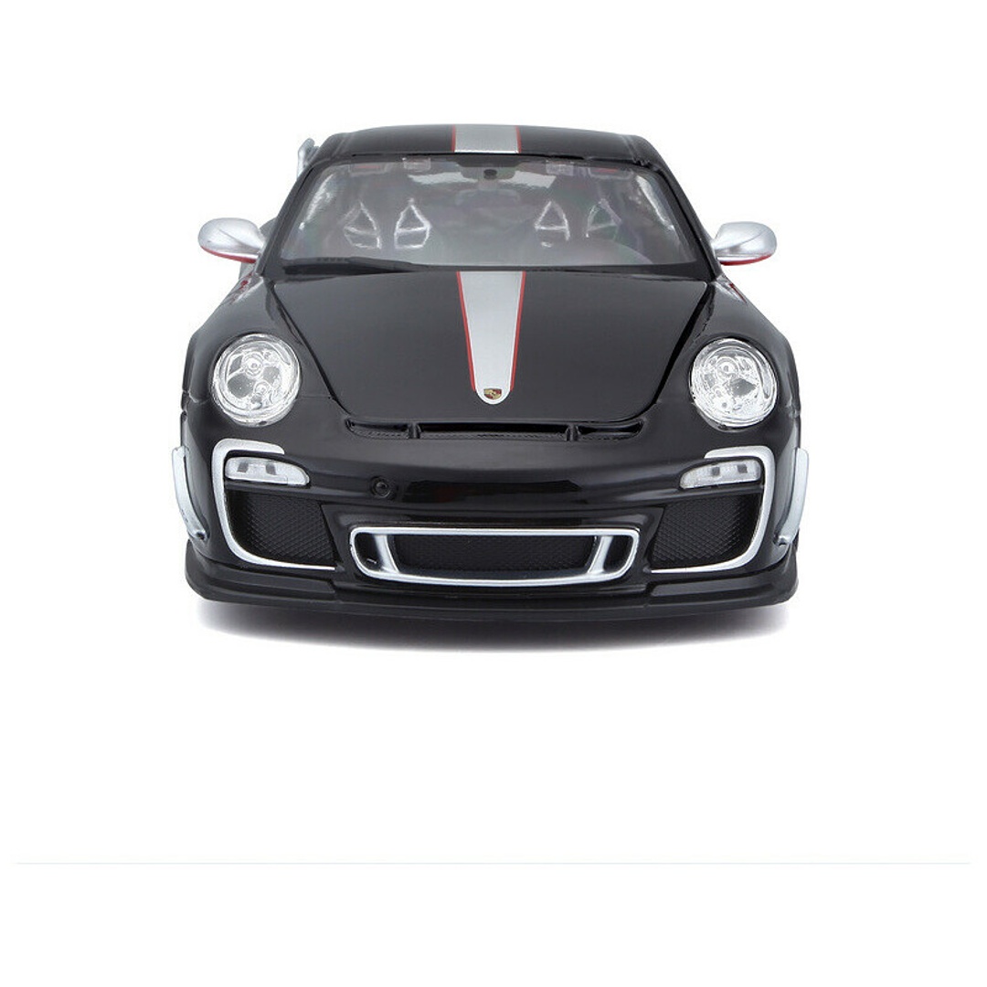 لعبة سيارة بورش جي تي 3 مقياس 1/18 - أسود - 18-11036