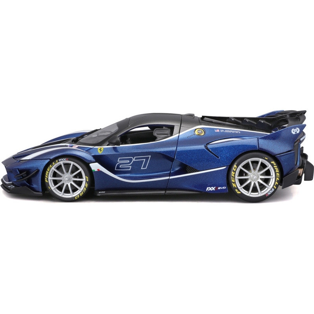 لعبة سيارة فيراري اف اكس اكس كي 1/18 - أزرق - 18-16012