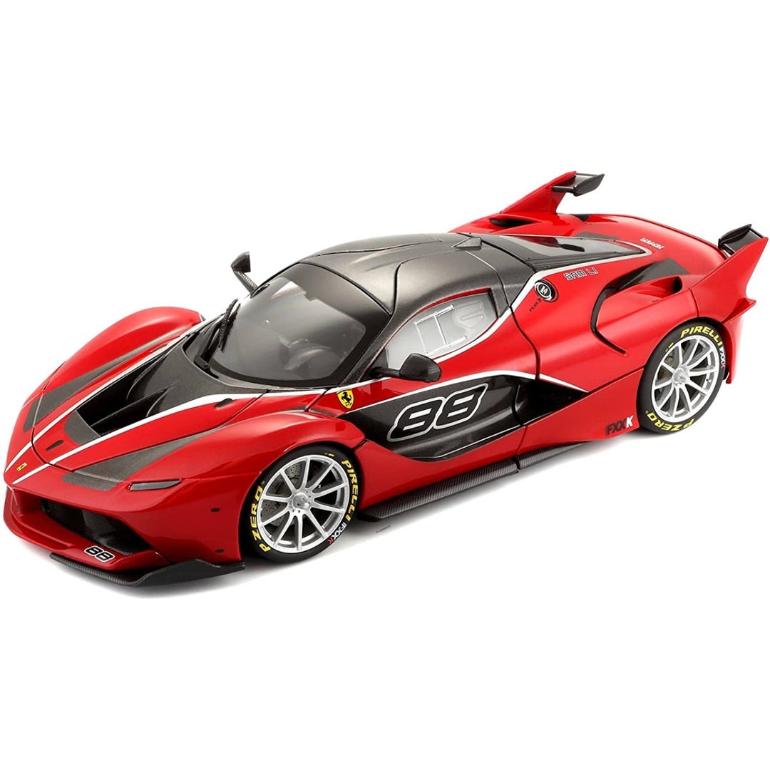 سيارة فيراري FXX K 1/18 النسخة الموقعة - أحمر - 18-16907