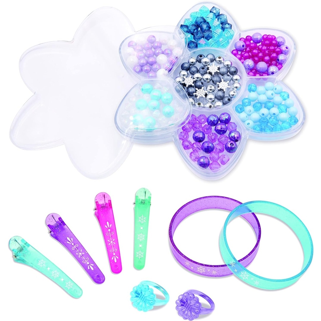 صندوق صناعة الأساور من الخرز والمجوهرات مع التاج - T08302-A-A