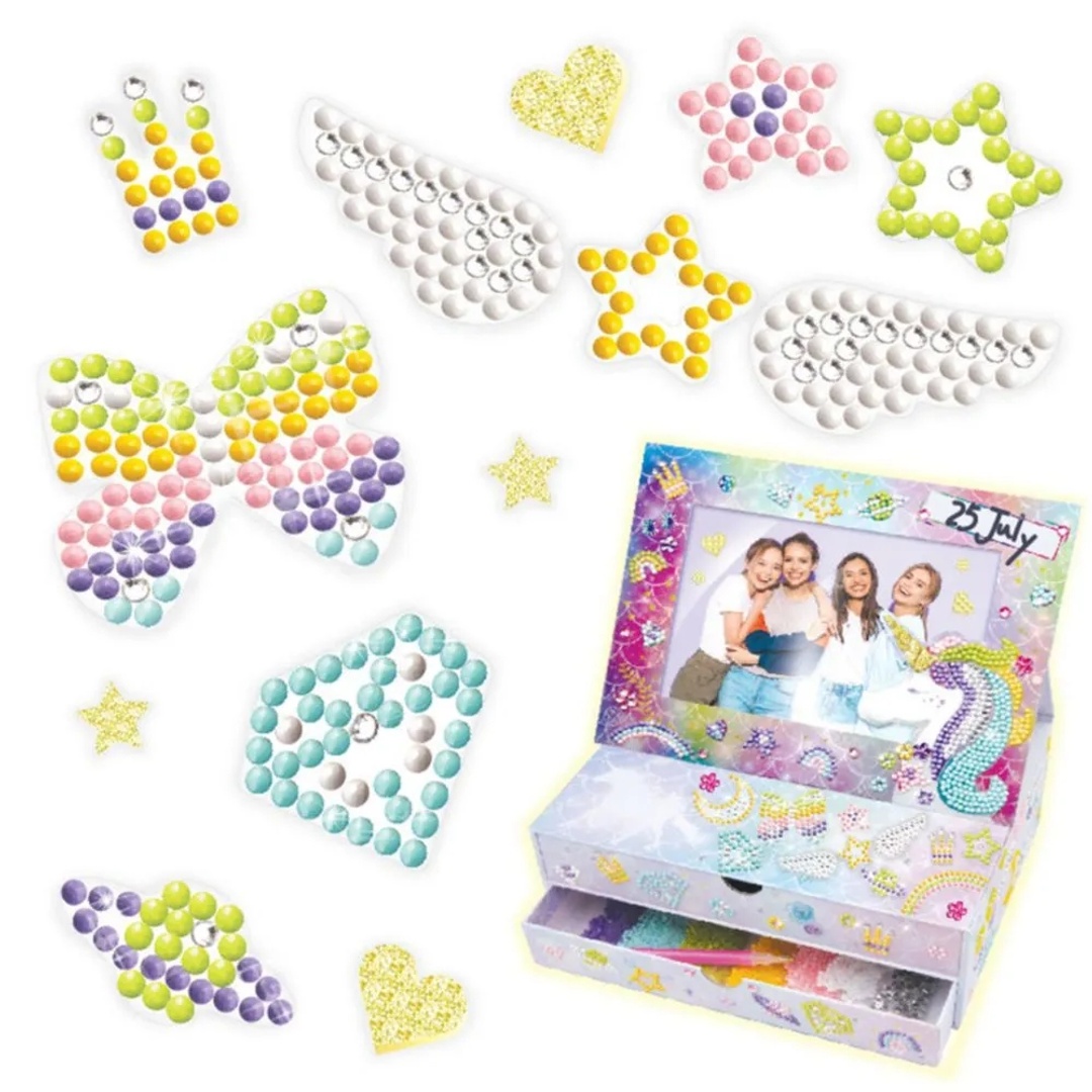 تزيين اطار صندوق وحيد القرن السحري مع 2000 حجر - T08372-Z-A