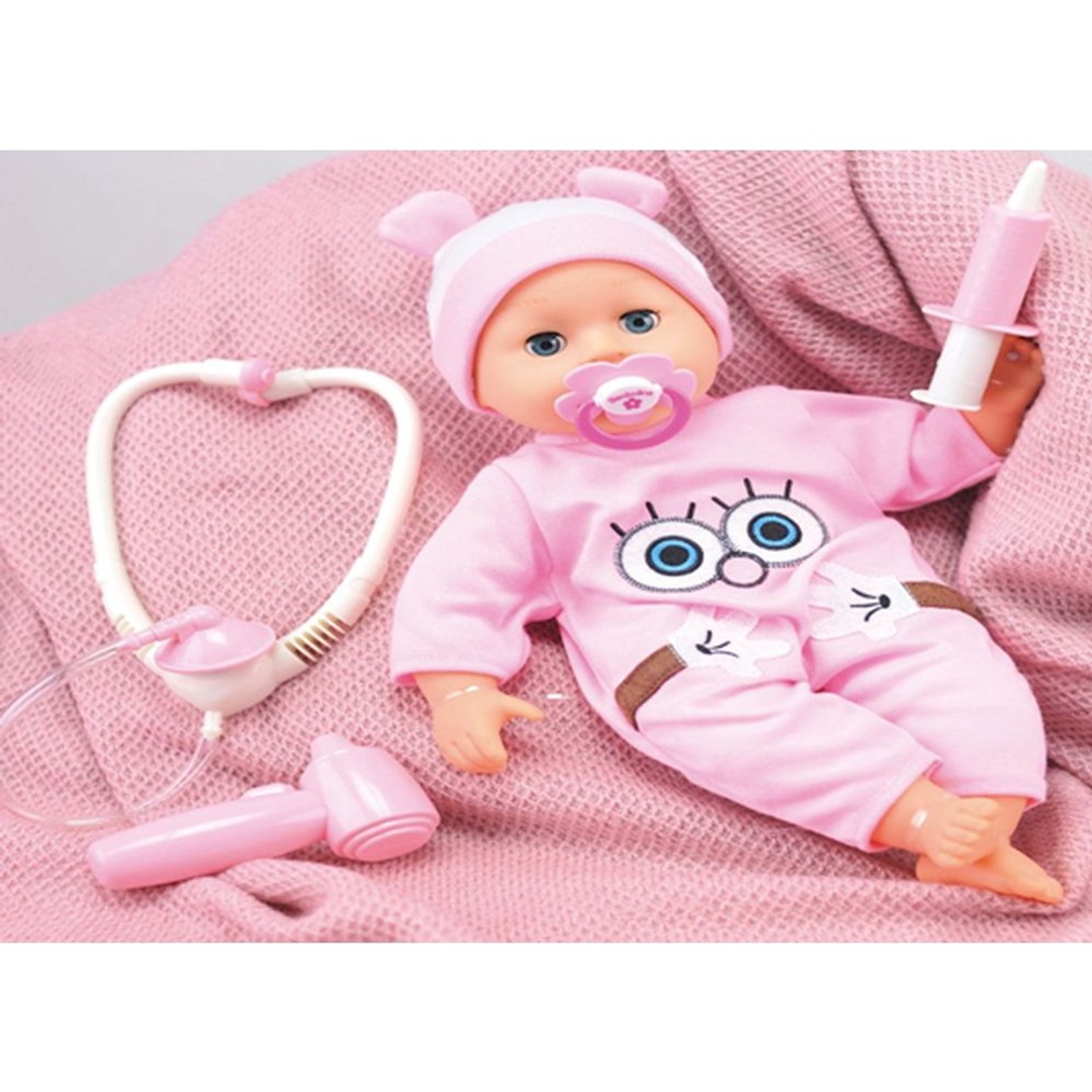 دمية مع ادوات طبية - 36 سم - BD1376