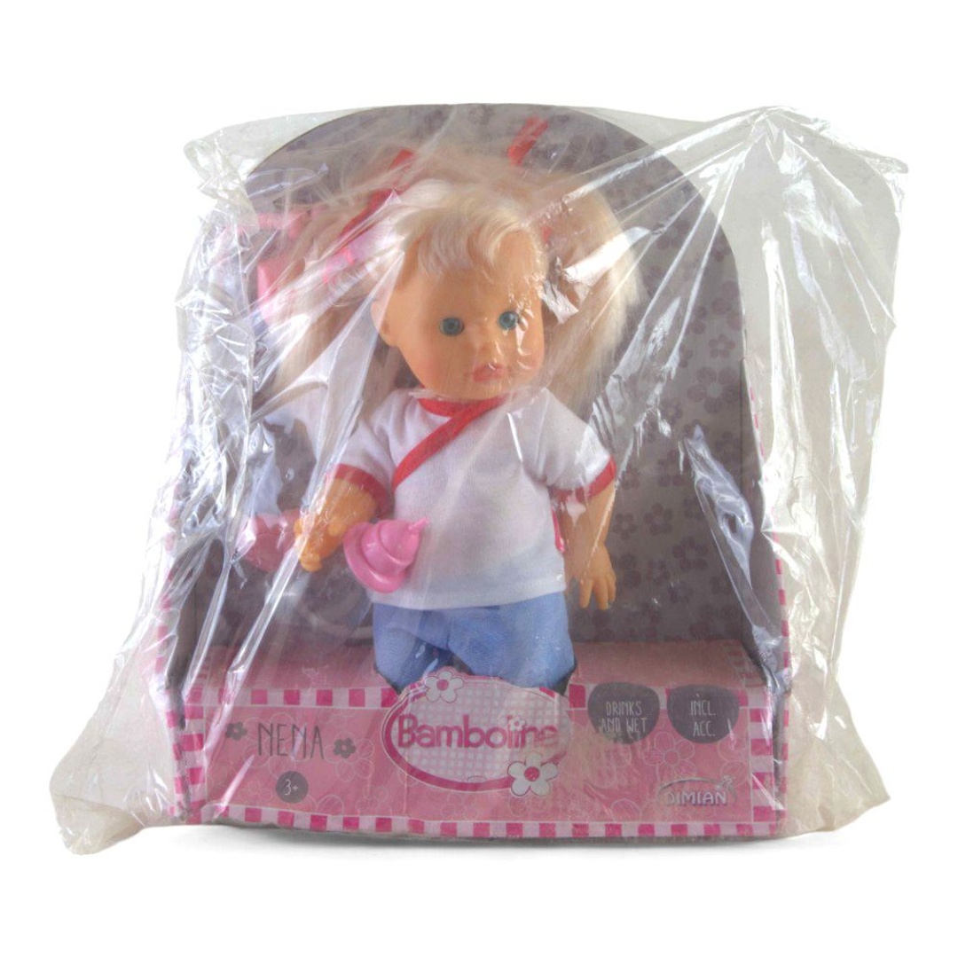 دمية بامبولينا مع سماعة طبيب وزجاجة نينا دكتور - 36 سم