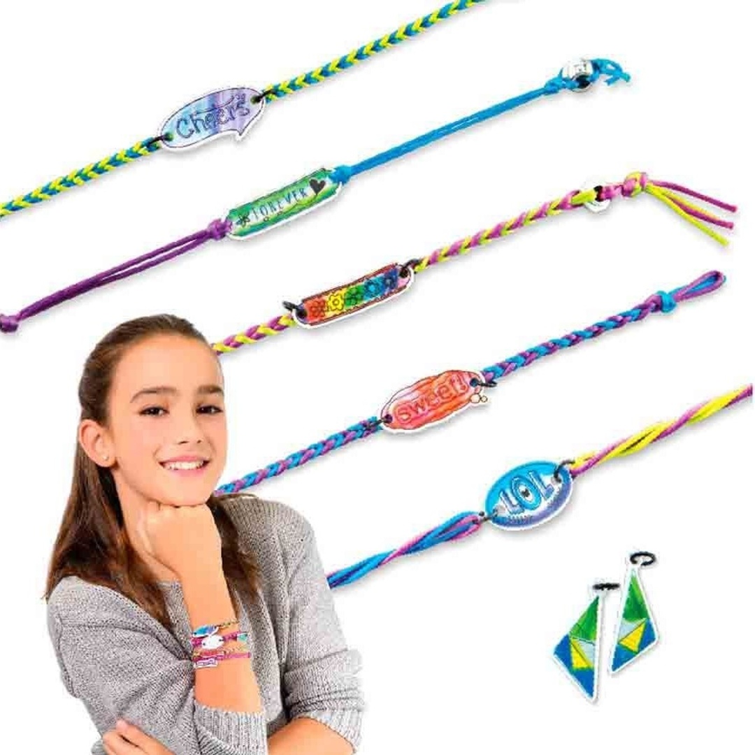 صناعة القلادات مع الرسائل و اقلام التلوين - T08257-A-A