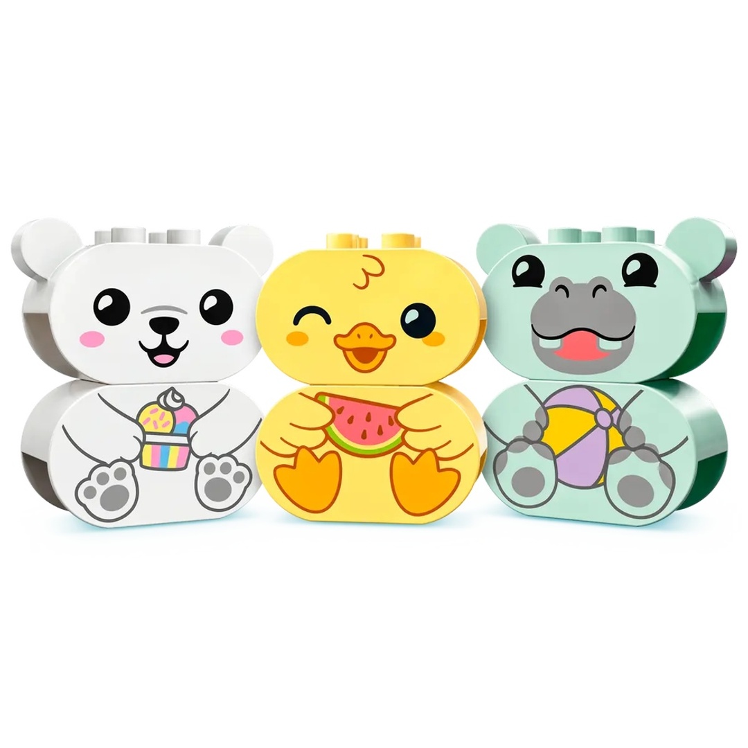 ليجو قطار الحيوانات العائمة 14 قطعة - 10965