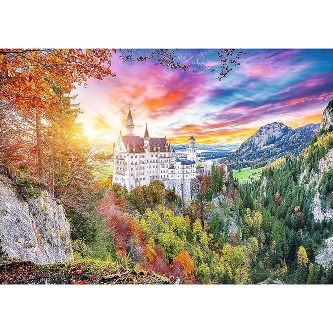 بازل منظر لقلعة نويشفانشتاين بألمانيا - 500 قطعة - 37427