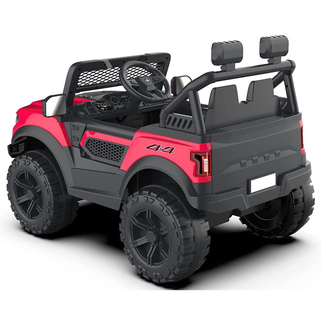 عربية بي إم دبليو اكس 3 كهربائية للأطفال - أحمر - 21B