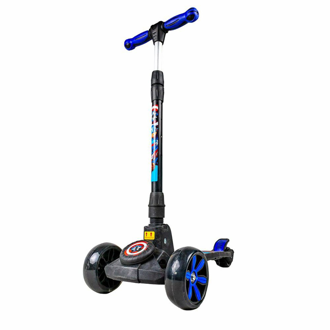 سكوتر اطفال قابل للطي - أزرق - Q-918