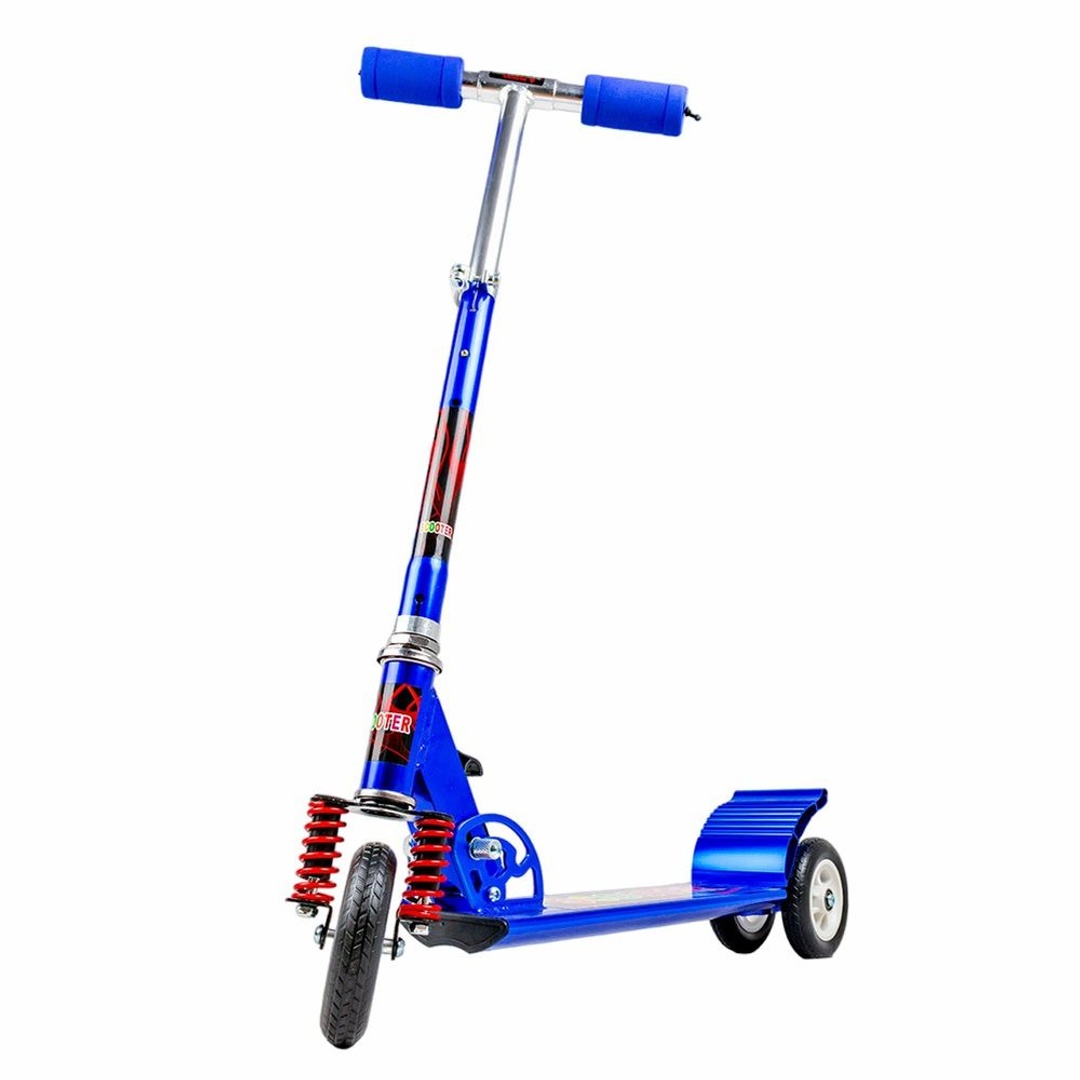 سكوتر اطفال قابل للطي المونيوم - ازرق - 232B