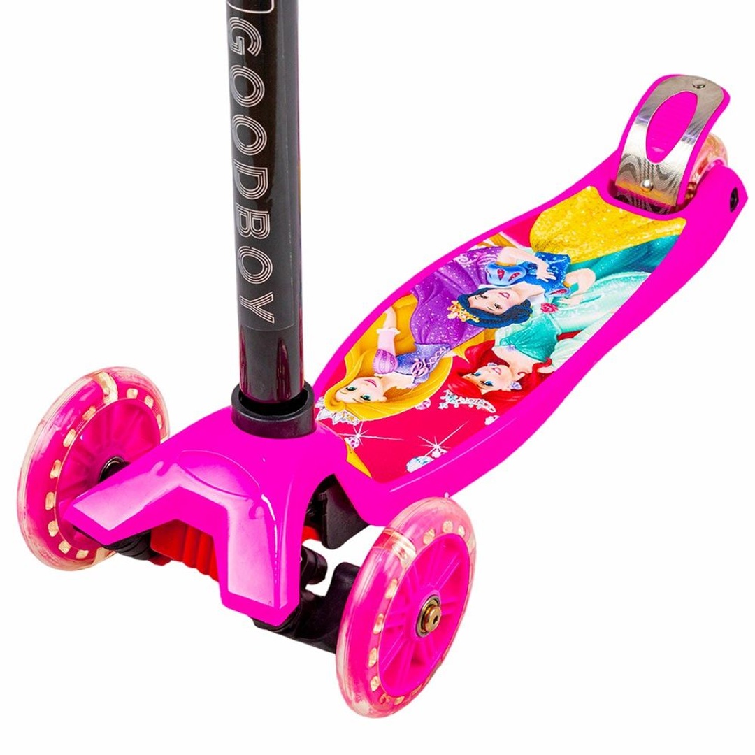 سكوتر اطفال قابل للطي - وردي - 306