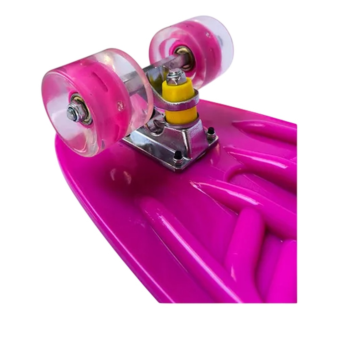 لوح تزلج للأطفال على شكل فضاء - وردي - 216