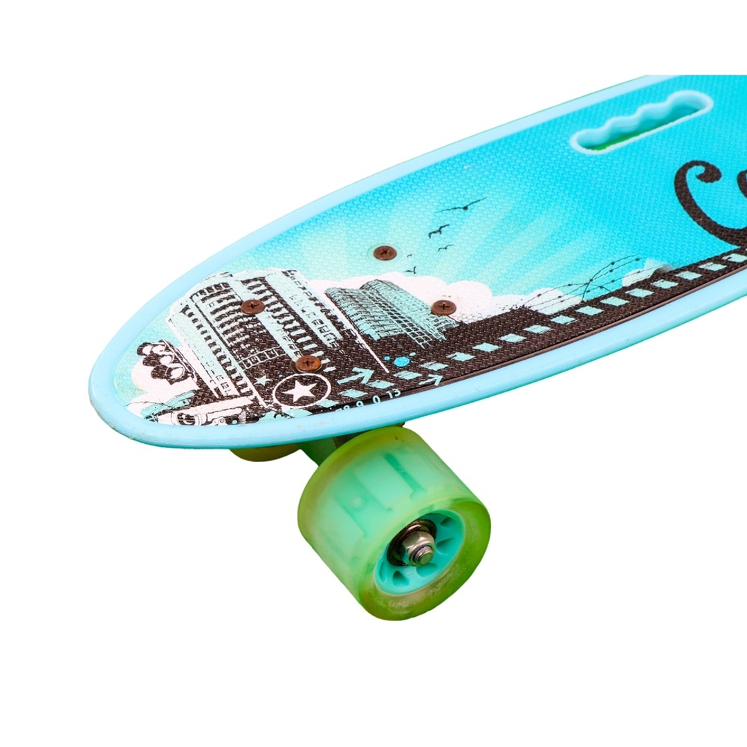 تصميم لوح التزلج باللون السماوي - 212-B