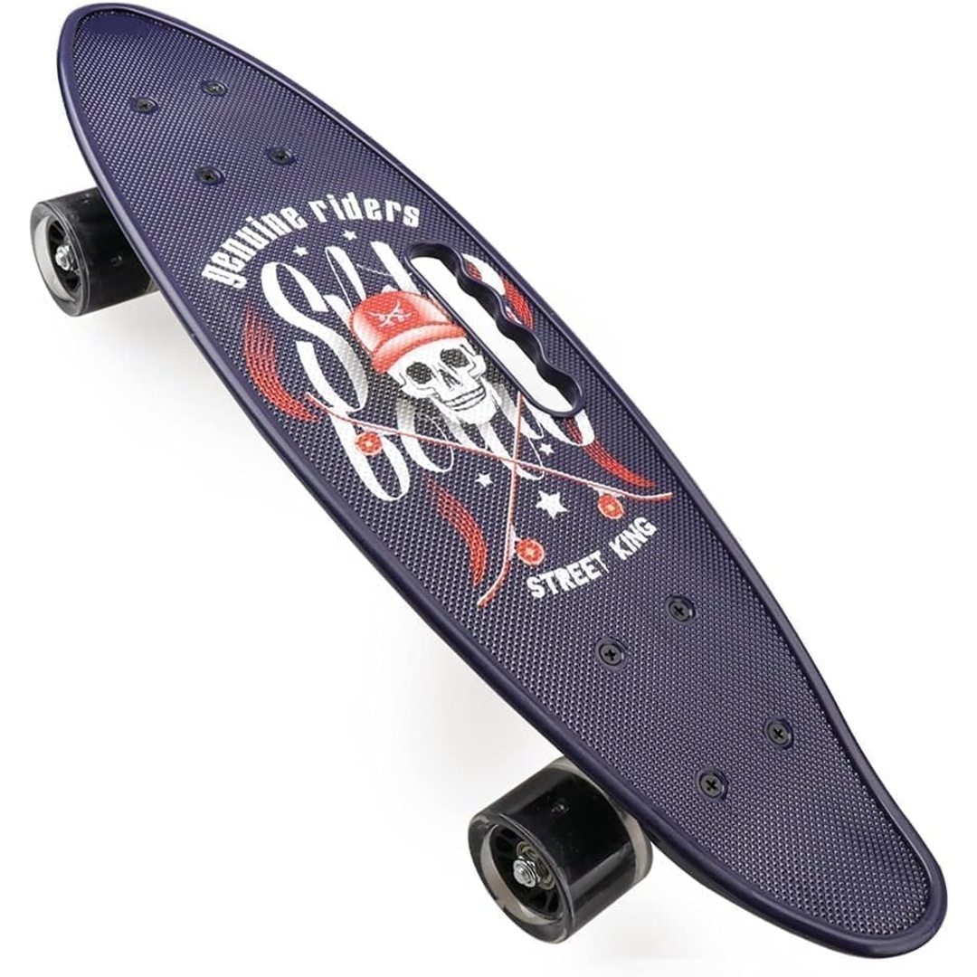 لوح تزلج بشكل جمجمة للاطفال - بنفسجي - 212