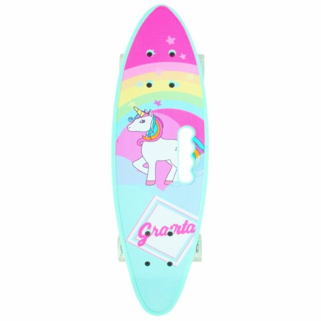 لوح تزلج للاطفال - سماوي بتصميم يونيكورن - 212