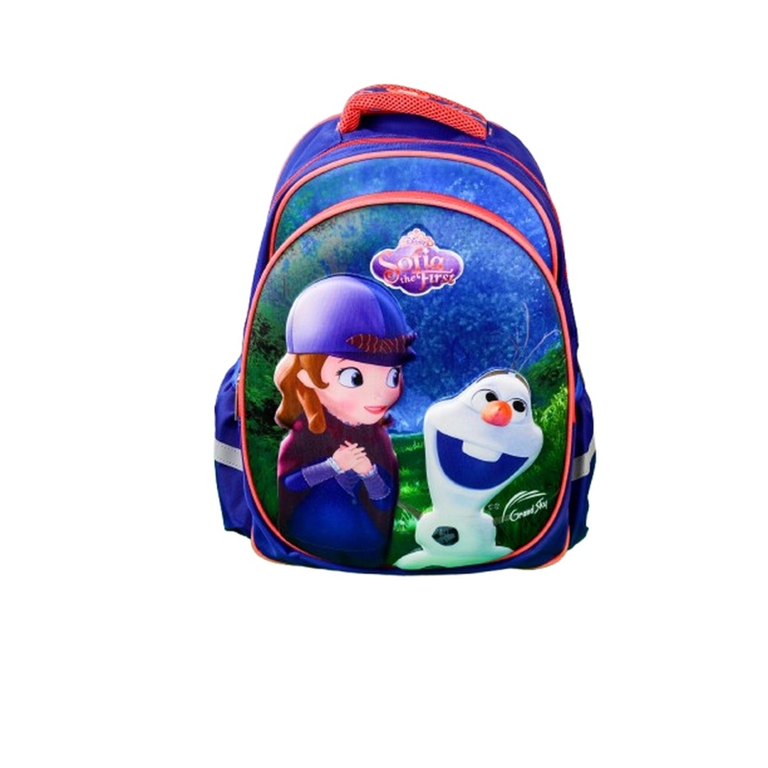 حقيبة ظهر مدرسية صوفيا مع حقيبة صغيرة ومقلمة - GS17-B