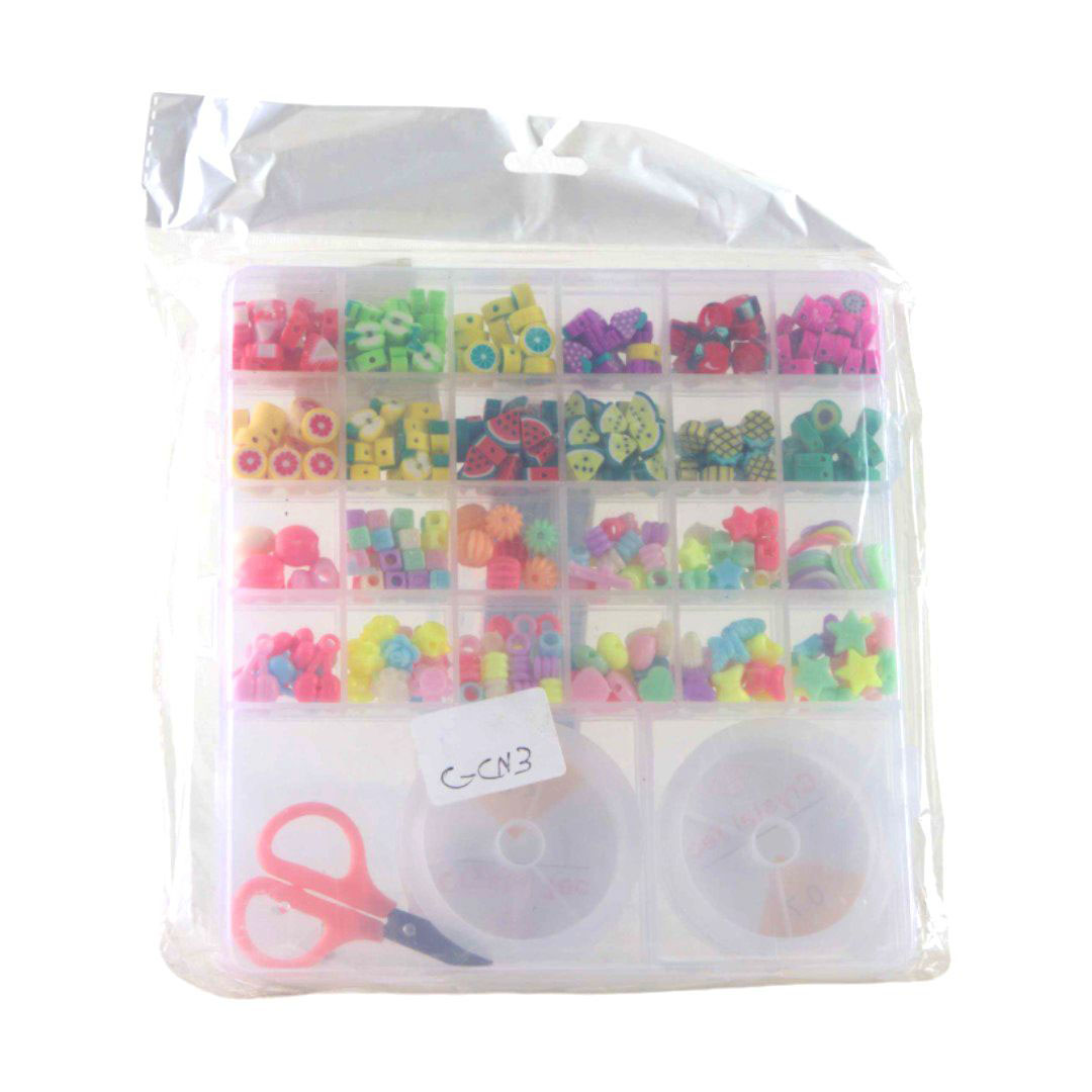 علبة خرز كريستال تيك مع مقص - MA092v